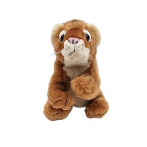 Wild Republic Tiger Cub Plush 8" Stuffed Animal Baby Tiger Blue Eyes Cuddlekins